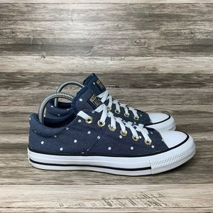 Converse Chuck Taylor All Star Madison OX Navy Blue/Gold 560688C Womens Size 8